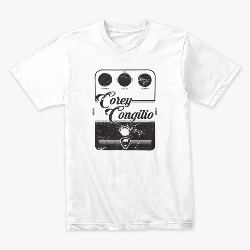 Corey Guitar Pedal Tee - Super Soft